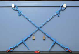 Arrimages pour benne et conteneur Grade 120 Arrimage chaîne Type XP