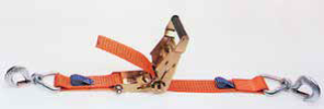 Sangles en largeur 50 mm, type HS, DIN EN 12195-2, crochets à linguet